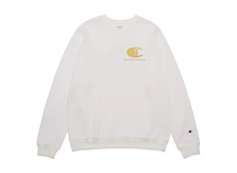 Champion x DSMG Crew Neck Sweatshirt "White"