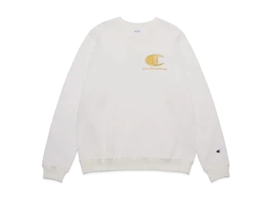Champion x DSMG Crew Neck Sweatshirt "White"