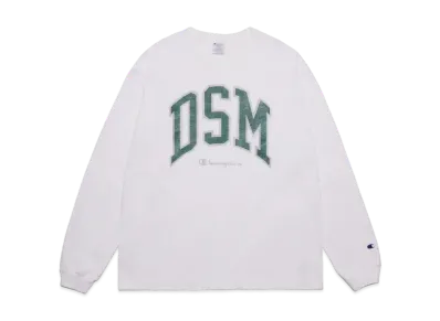 Champion x DSMG Long Sleeve T-Shirt "White"