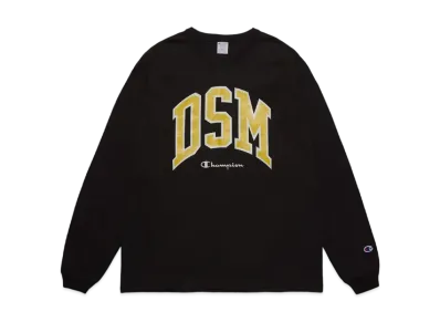 Champion x DSMG Long Sleeve T-Shirt "Black"