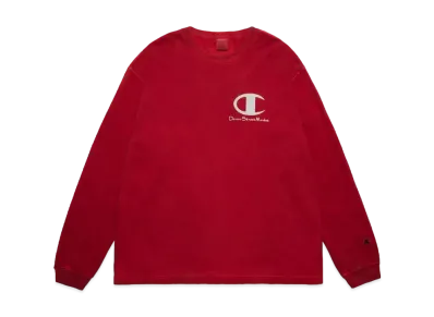 Champion x DSMG Long Sleeve T-Shirt "Red"