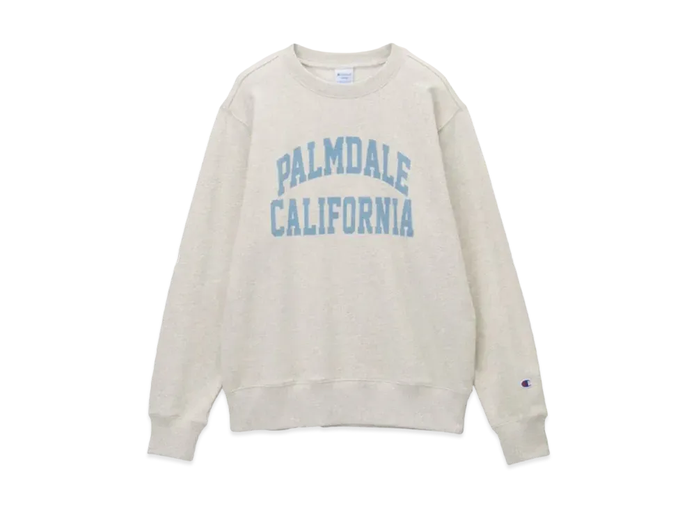 Champion Logo Sweatshirt "Beige"