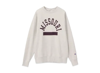 Champion Logo Sweatshirt "Light Beige"