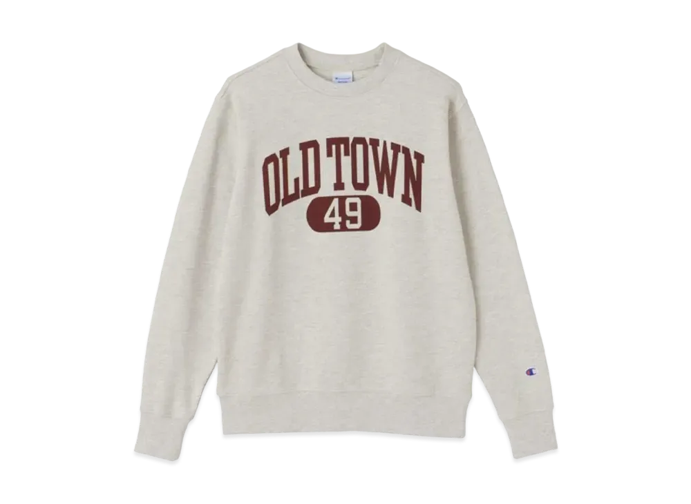 Champion Logo Sweatshirt "Beige"