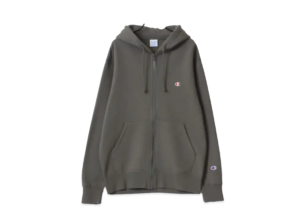 Champion Sweatshirts Zip-Up Parka "Dark Gray"
