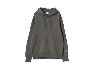 Champion Sweatshirts Zip-Up Parka "Dark Gray"