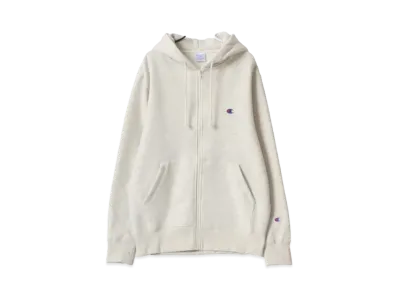 Champion Sweatshirts Zip-Up Parka "Oatmeal"