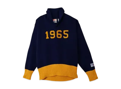 Champion Index +Archives Shawl Collar Sweater "Navy"