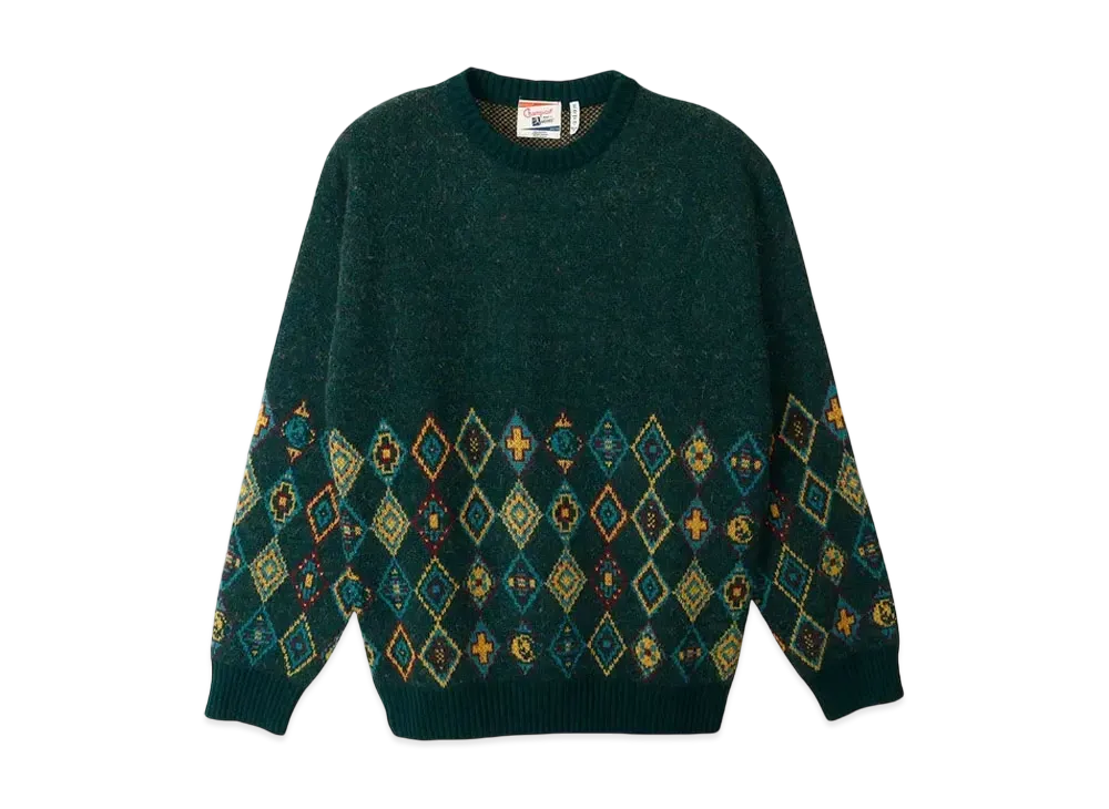 Champion Index +Archives Crew Neck Sweater "Dark Green"