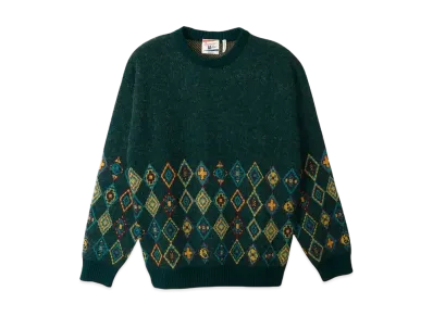 Champion Index +Archives Crew Neck Sweater "Dark Green"
