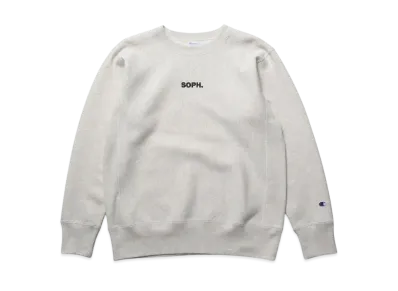 Champion x SOPH. Reverse Weave Crewneck Sweat "Off White"