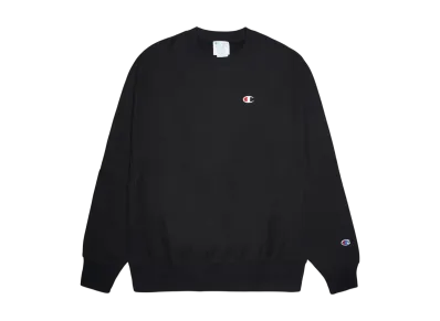 Champion Reverse Weave Crew "Black"