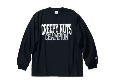 Champion x Creepy Nuts Long Sleeve T-Shirt "Black"