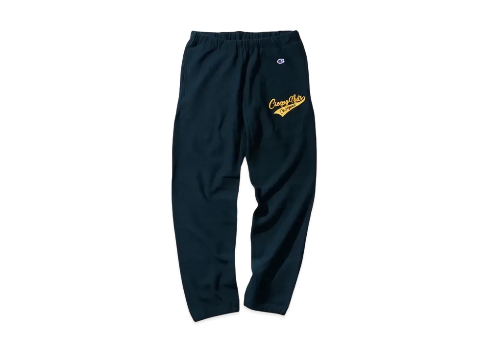 Champion CreepyNuts ブラックスウェットズボン 1/14発売｜Champion × Creepy Nuts collection 第3弾｜抽選/販売/定価