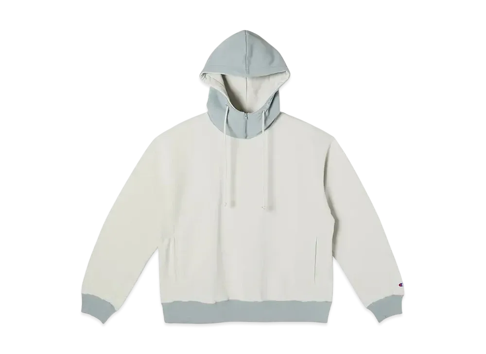 Champion x N.HOOLYWOOD Hooded Sweatshirt "Light Gray"