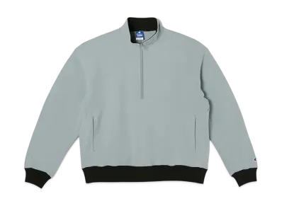 Champion x N.HOOLYWOOD Half Zip Sweatshirt "Light Blue"