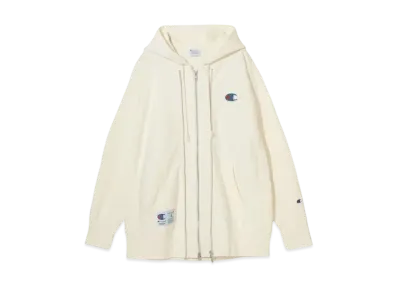 Champion x UNDERCOVER Reverse Weave Zip Hooded Sweatshirt "Ivory"