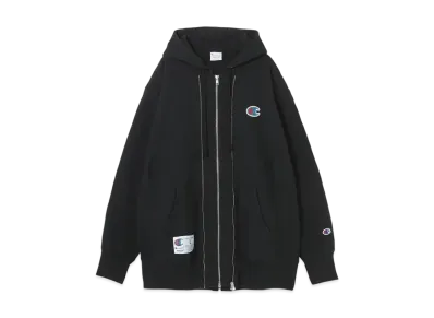 Champion x UNDERCOVER Reverse Weave Zip Hooded Sweatshirt "Black"