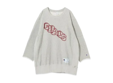 Champion x UNDERCOVER Reverse Weave Cut Off Crew Neck Sweatshirt "Oxford Gray"