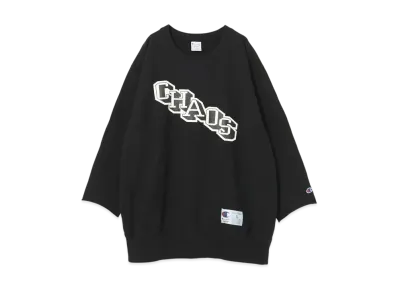 Champion x UNDERCOVER Reverse Weave Cut Off Crew Neck Sweatshirt "Black"