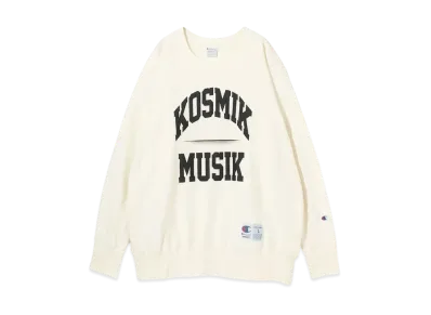 Champion x UNDERCOVER Reverse Weave Crew Neck Sweatshirt "Ivory"