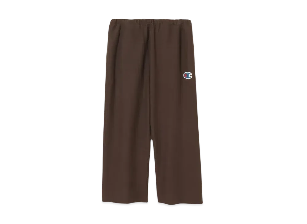 Champion x UNDERCOVER Reverse Weave Cut Off Sweatpants "Dark Brown"