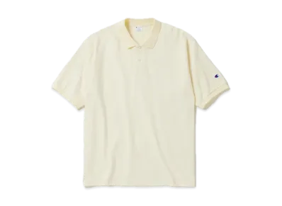 Champion Short Sleeve Polo Shirt "Natural"