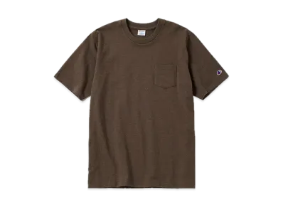 Champion Short Sleeve Pocket T-Shirt "Heather Brown"