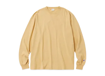 Champion Long Sleeve T-Shirt "Beige"