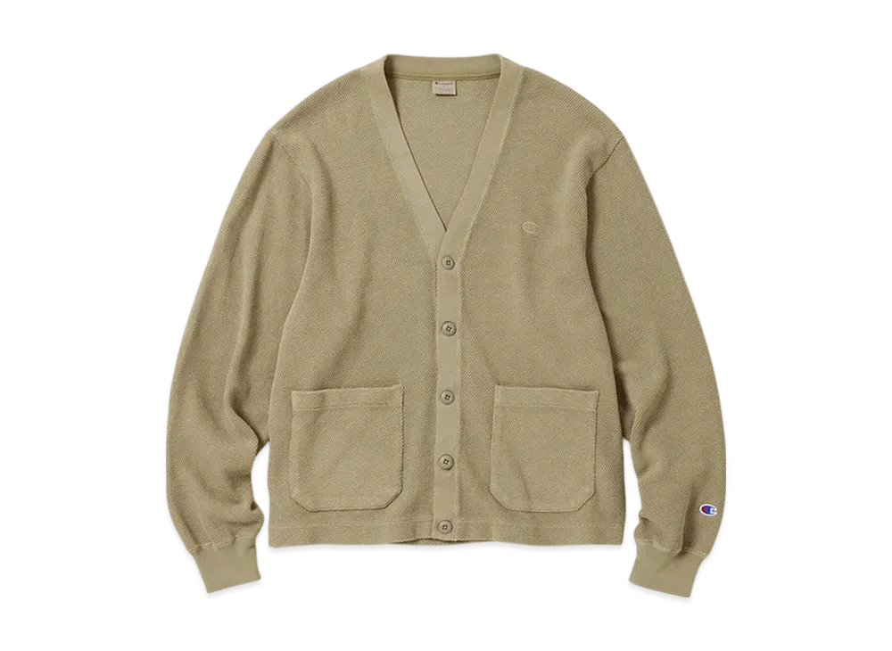 Champion Long Sleeve Cardigan "Laurel Green"