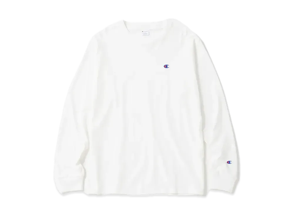 Champion Long Sleeve T-Shirt "White"