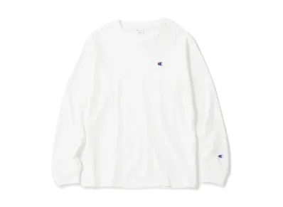 Champion Long Sleeve T-Shirt "White"
