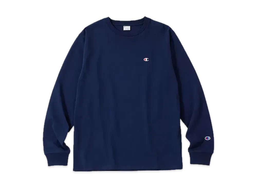 Champion Long Sleeve T-Shirt "Navy"