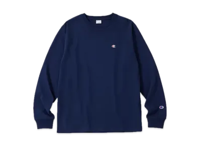 Champion Long Sleeve T-Shirt "Navy"
