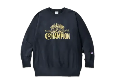 Champion Reverse Weave Crew Neck Sweatshirt "Navy"
