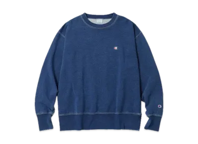 Champion Crew Neck Sweatshirt "Wash Blue"