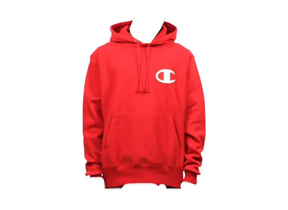 Champion Reverse Weave PO Hood "Red"