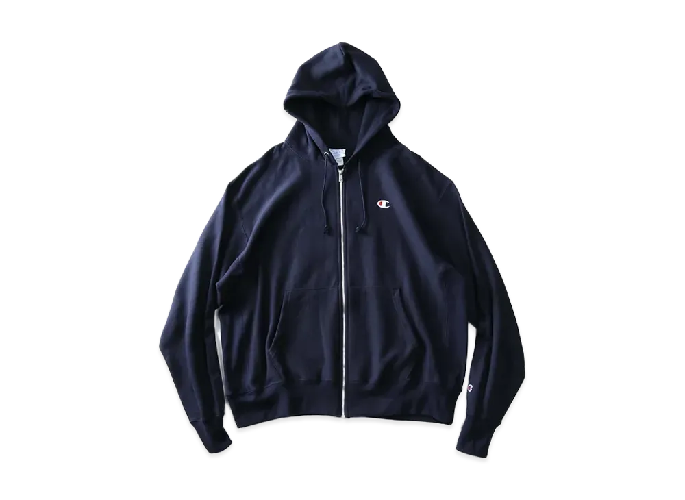 Champion Reverse Weave Heavyweight 12Oz Zip Up Hoodie "Navy"