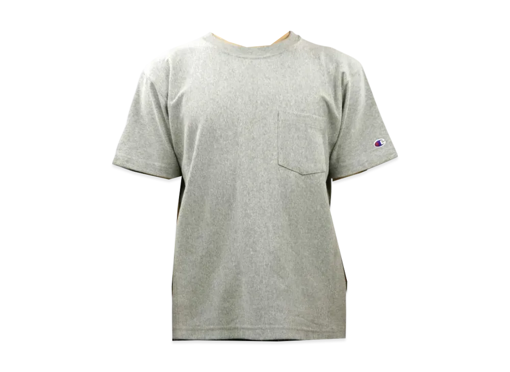 Champion Reverse Weave Pocket T-Shirt "Grey"