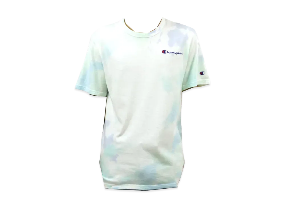 Champion Cloud Dye Short Sleeve Tee "White/Blue"