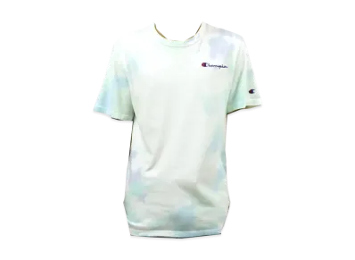 Champion Cloud Dye Short Sleeve Tee "White/Blue"