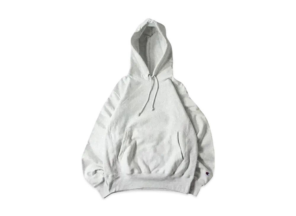 Champion Reverse Weave Heavyweight 12Oz Pullover Hoodie Sweat Shirt "Light Grey"