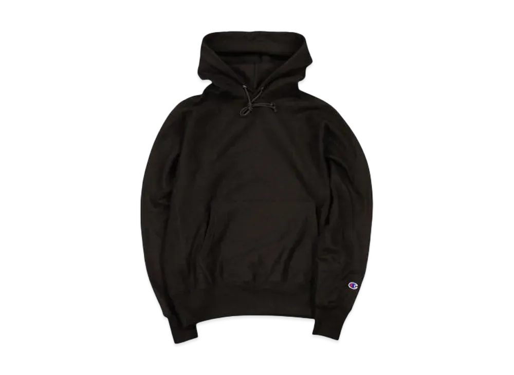 Champion Reverse Weave Heavyweight 12Oz Pullover Hoodie Sweat Shirt "Black"