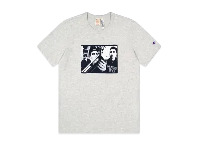 Champion x Beastie Athletic Jersey Combed Beastie Crewneck T-Shirt "Grey"