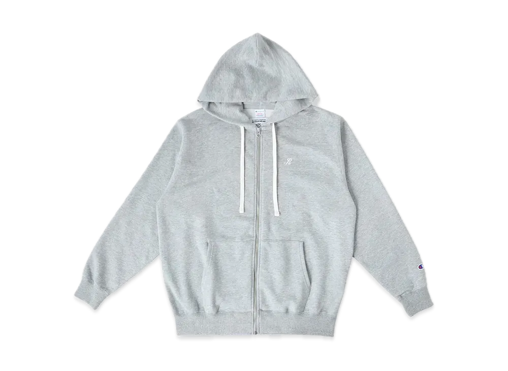 Champion For RHC French Terry Sweat Zip Hoodie "Grey"