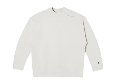 Champion x N.HOOLYWOOD Long Sleeve T-Shirt "Light Gray"