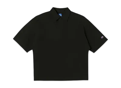 Champion x N.HOOLYWOOD Short Sleeve Polo Shirt "Black"