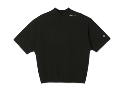 Champion x N.HOOLYWOOD Short Sleeve Henley T-Shirt "Black"