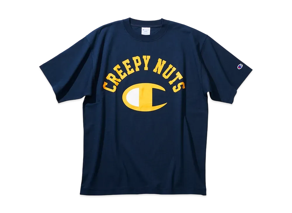 Champion x Creepy Nuts Short Sleeve T-Shirt "Navy"