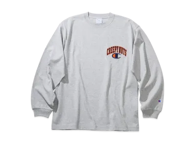 Champion x Creepy Nuts Long Sleeve T-Shirt "Oxford Gray"